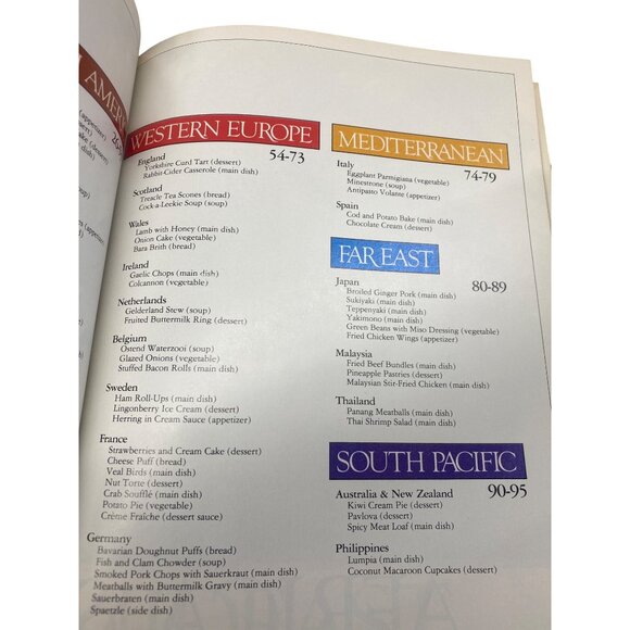 The Avon International Cookbook Hardcover - Picture 4 of 6